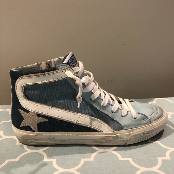 Limited Edition Golden Goose High Top Sneakers - Picture 7 of 11